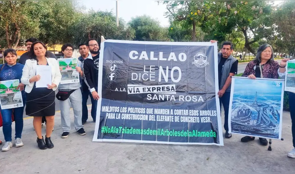 Ciudadanos aseguran que la obra no tiene ningún sustento técnico. Foto y video: La República