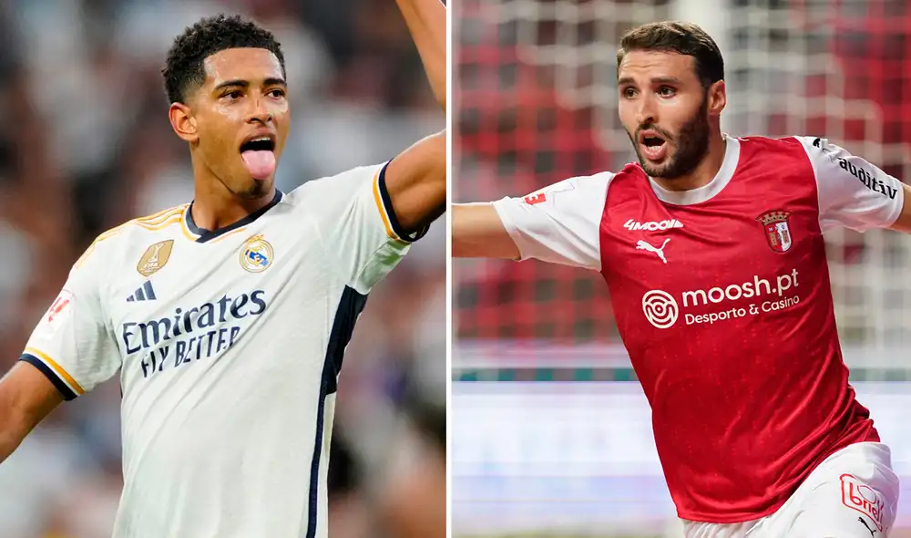 Real Madrid y Sporting Braga nunca habían jugado entre sí por competencias oficiales. Foto: composición de LR/EFE