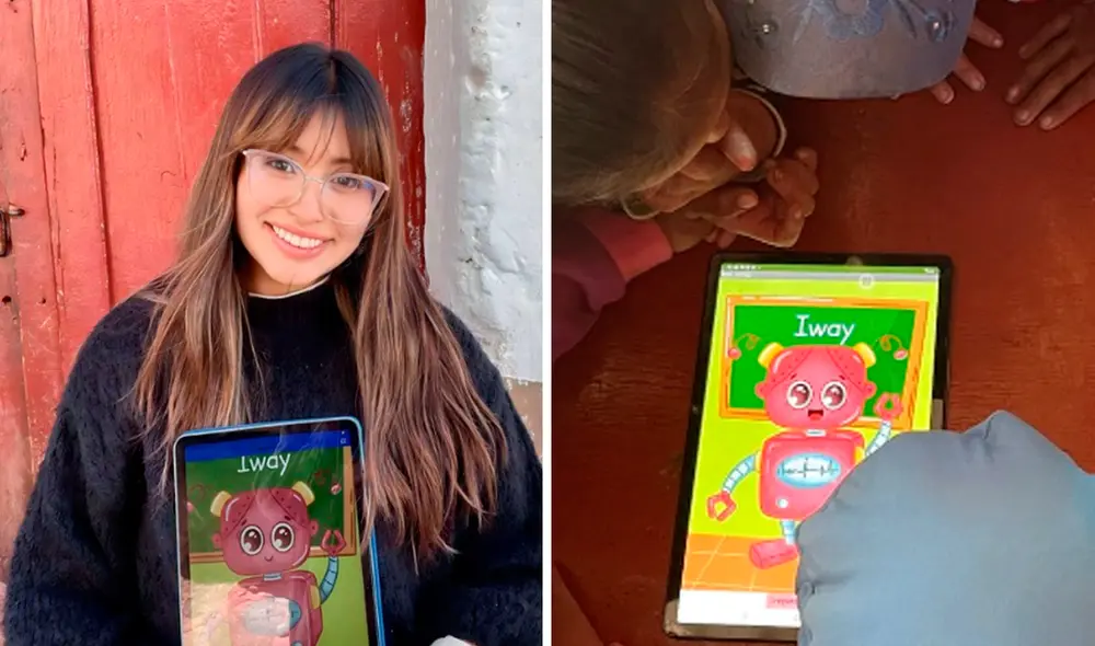 Keytlin García notó que sus alumnos no utilizaban adecuadamente las tablets que les habían donado. Foto: composición LR/Keytlin García/Facebook Keytlin García notó que sus alumnos no utilizaban adecuadamente las tablets que les habían donado. Foto: composición LR/Keytlin García/Facebook