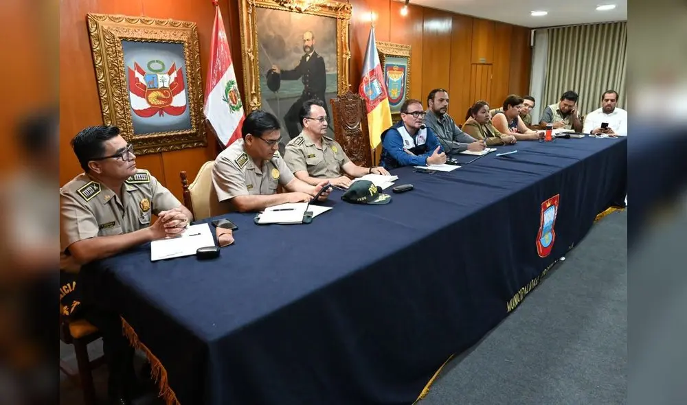 PNP espera apoyo de la autoridad provincial. Foto: Municipalidad de Piura PNP espera apoyo de la autoridad provincial. Foto: Municipalidad de Piura