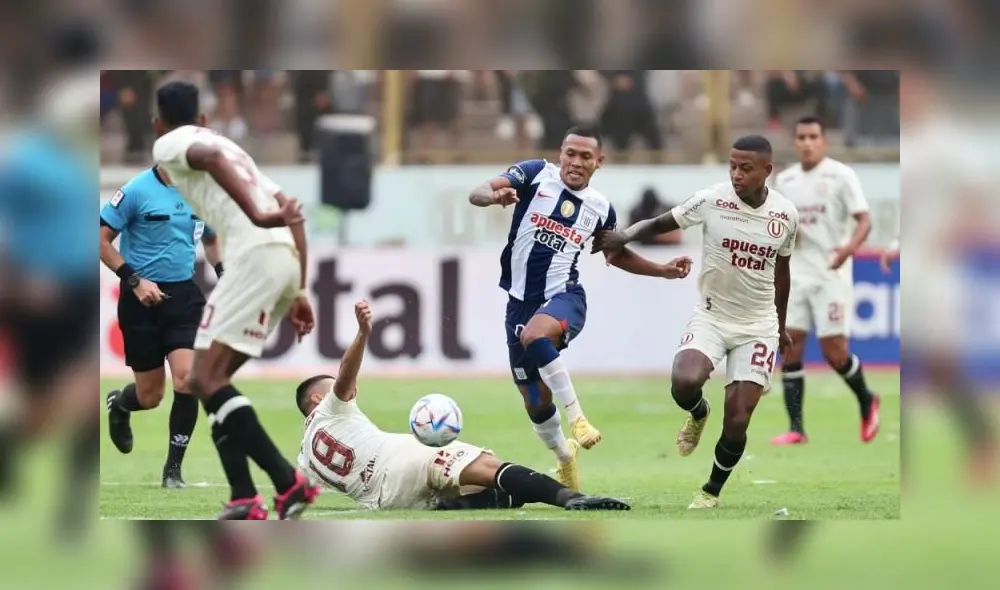 Podría haber clásico en la definició del título de la Liga 1 2023. Foto: Andina