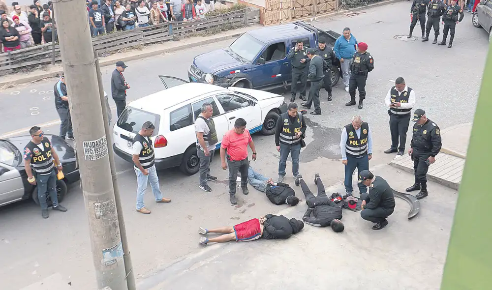 La delincuencia gana terreno y la Policía ya no tiene la capacidad de ponerle freno. Foto: difusión La delincuencia gana terreno y la Policía ya no tiene la capacidad de ponerle freno. Foto: difusión
