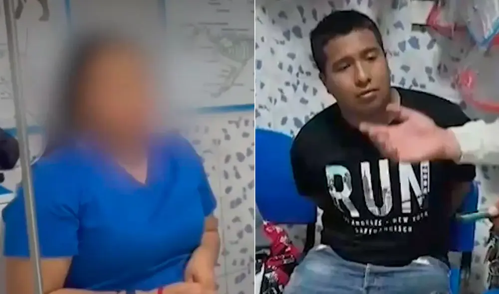 Hombre será investigado por el delito de extorsión agravada. Foto: composición La República/capturas América TV