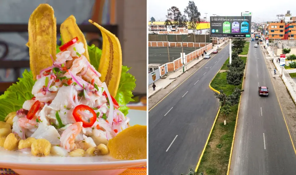 Comas es hogar de un gran número de restaurantes, entre los cuales destacan varias cevicherías. Foto: composición LR/El Espectador/Andina