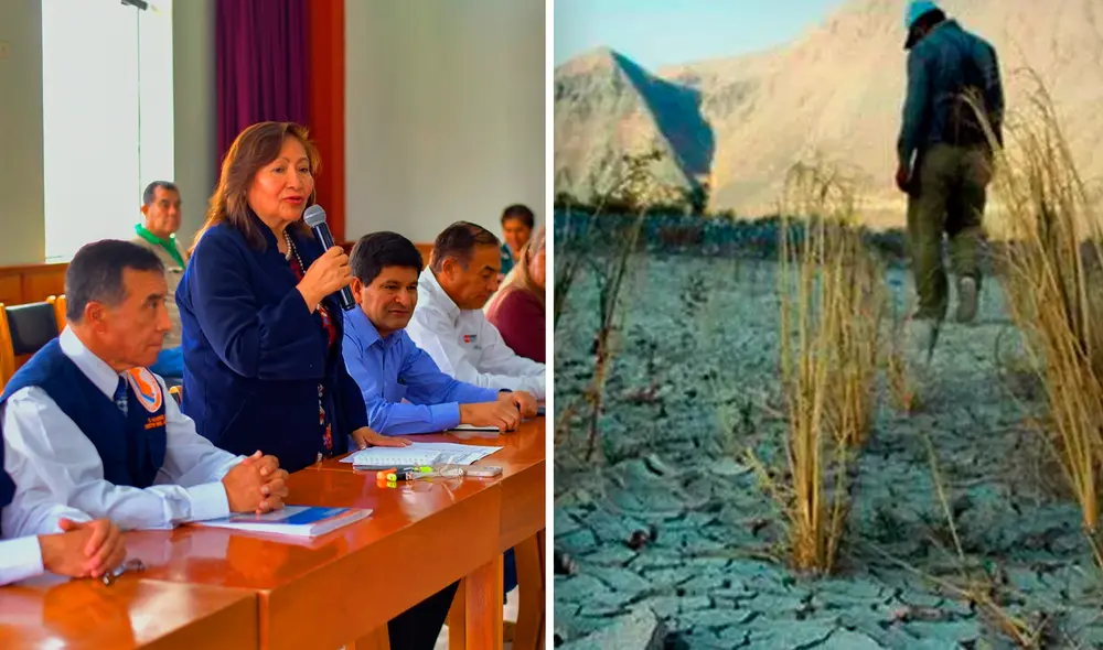 Autoridades se reunieron para debatir acciones de prevención ante posible sequía. Foto: composición LR/GRA/La República