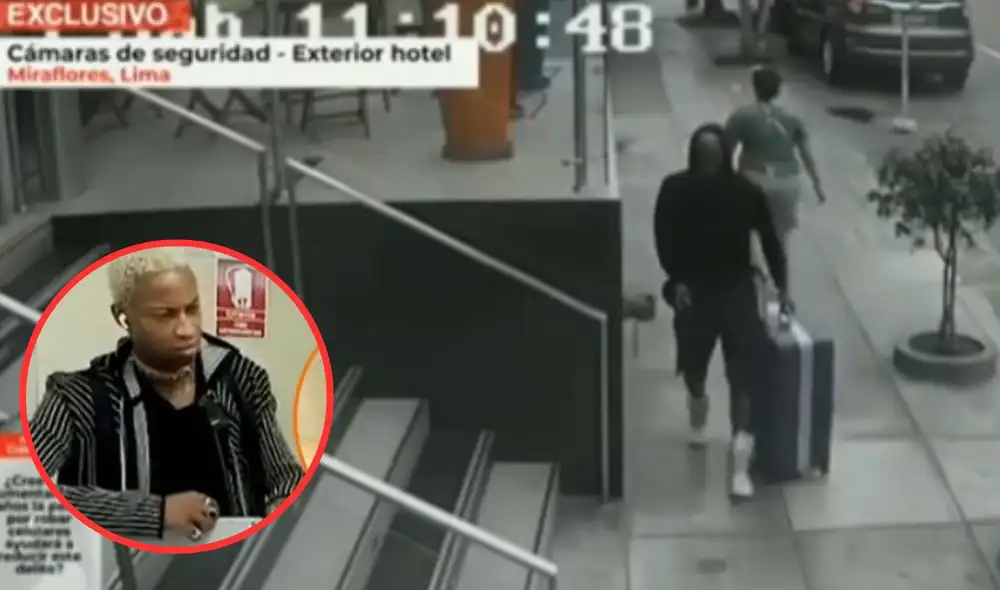 El último 19 de septiembre, Modou llegó por segunda vez a Lima y, posteriormente, visitó Cusco. Foto: composición LR/captura de pantalla/América TV