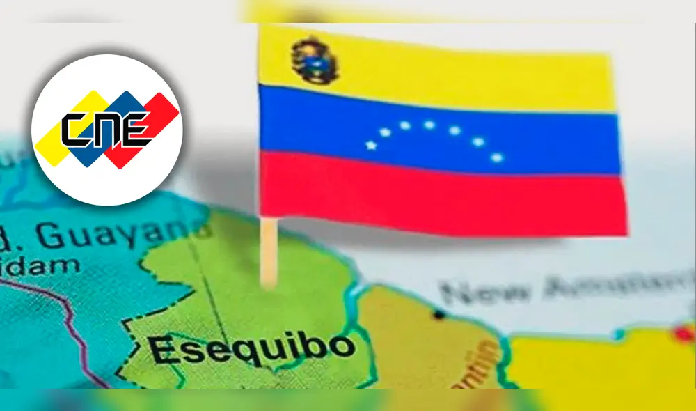 El Esequibo es una zona que abarca el 70% de Guyana con 160.000 kilómetros cuadrados y que, el igual que el país que lo acoge, comparte su idioma oficial: el inglés. Foto: composición LR/CNE/UEN Bolivariana Armando Zuloaga Blanco 4.º grado C-Medium