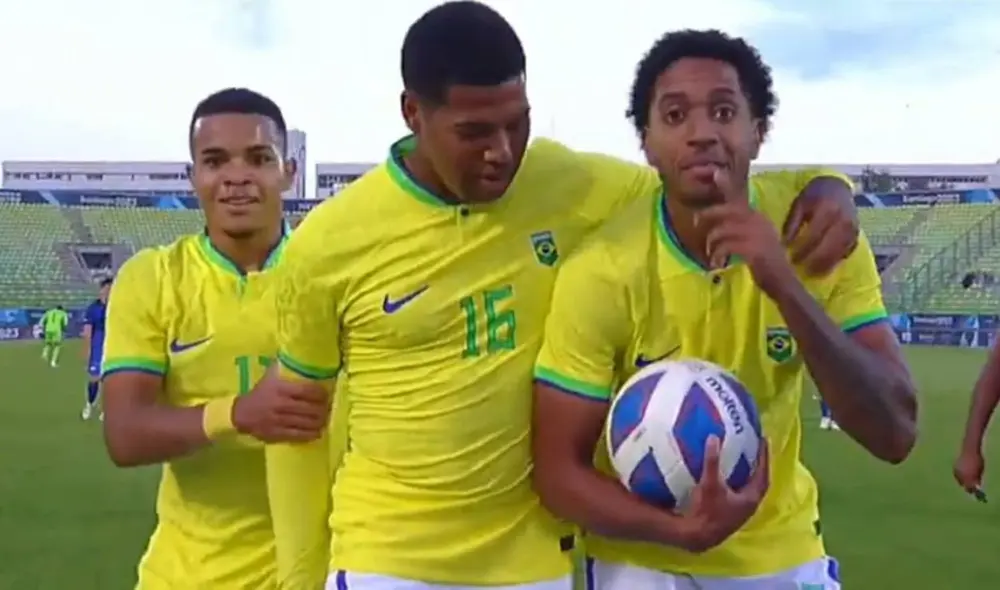 Brasil vs. Estados Unidos jugaron en el Estadio Playa Ancha. Foto: difusión Brasil vs. Estados Unidos jugaron en el Estadio Playa Ancha. Foto: difusión