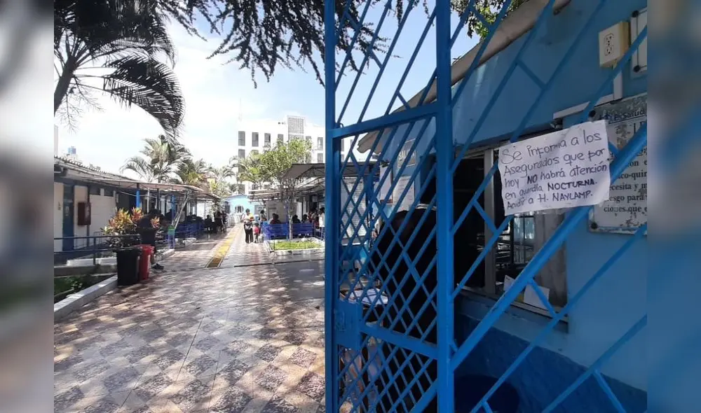 Policlínico Carlos Castañeda de Essalud Lambayeque dejó de atender emergencias durante el horario nocturno. Foto: Carlos Vásquez/La República