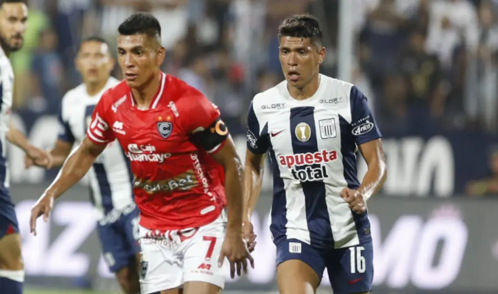 Paolo Hurtado no ha anotado goles con Cienciano en el 2023. Foto: GLR.