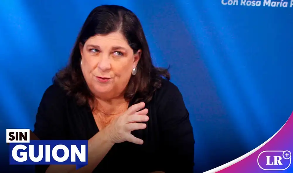 Rosa María Palacios spoke out about the irregularities in the Justice Commission regarding the removal of a member of the JNJ. Foto: composición LR