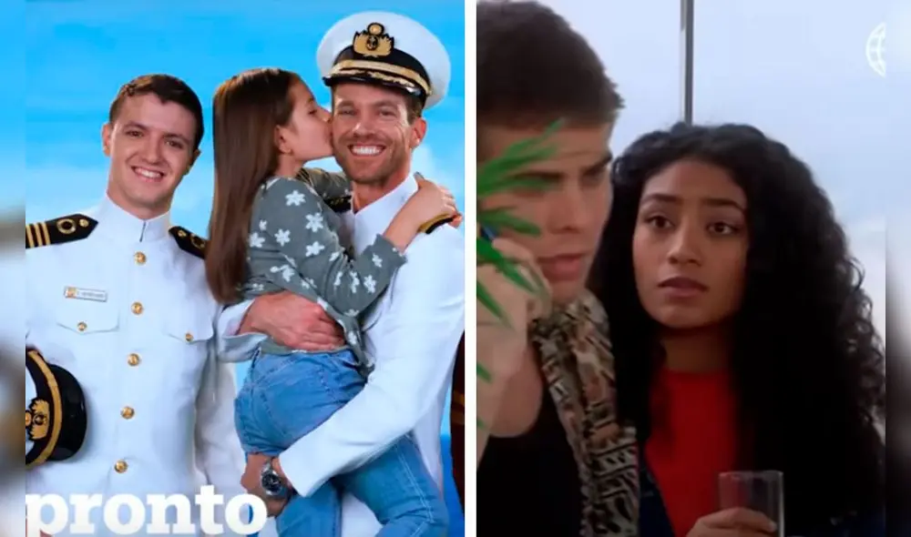 La novela 'Papá en apuros' y la serie 'Al fondo hay sitio' se enfrentaron por el rating. Foto: Composición LR/Latina/América TV