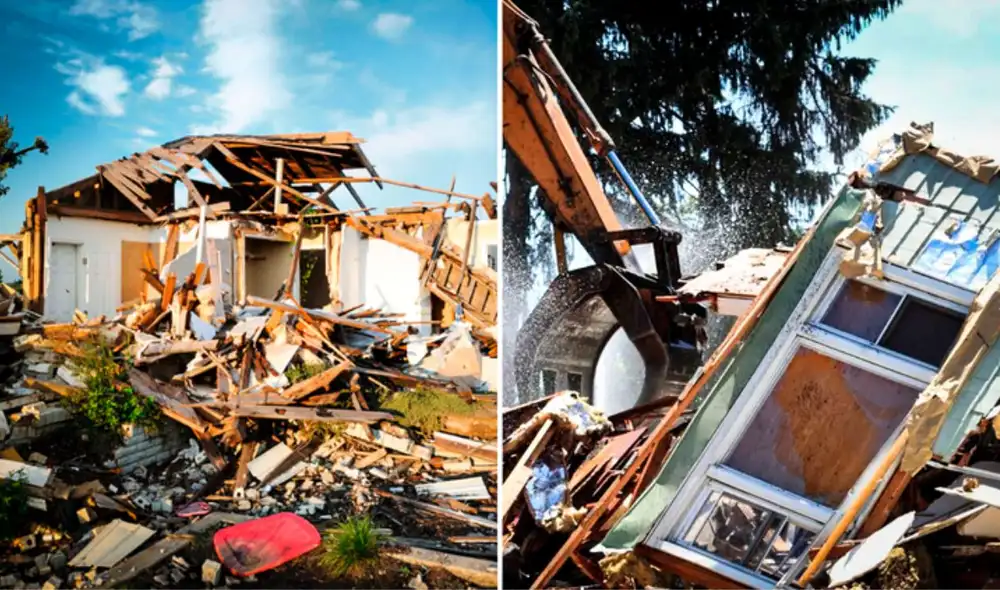 La demolición se dio debido a una confusión, según confirmó el encargado de la empresa. Foto: composición LR/referencial