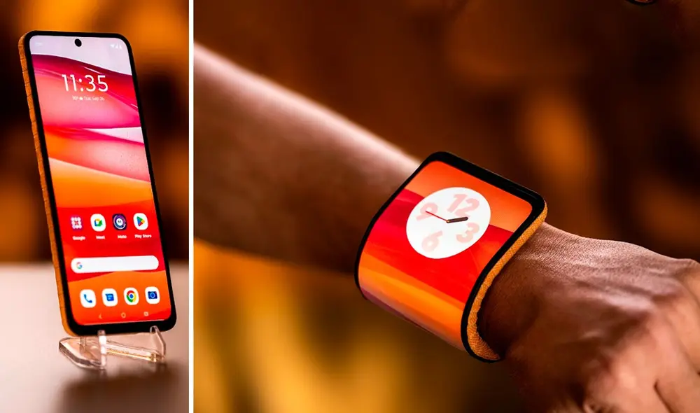 Se desconoce si este prototipo llegará pronto al mercado. Foto: Motorola