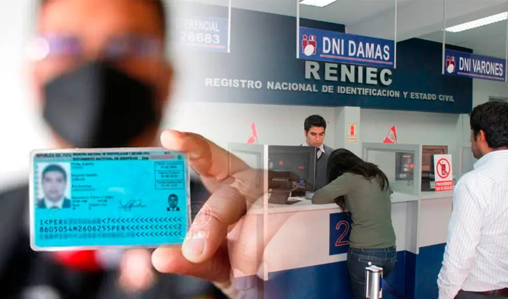 La oficina del Reniec en San Juan de Lurigancho está capacitado para realizar todo tipo de trámites. Foto: composición LR