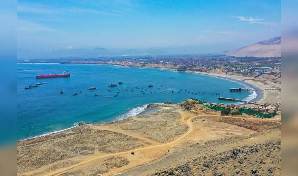 Chancay se convertirá en un hub de las exportaciones en la costa oeste de Sudamérica. Foto: difusión
