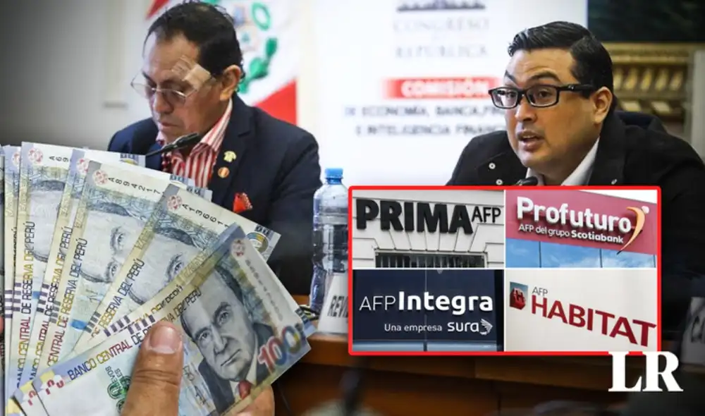 Revilla tiene el mismo criterio que el ministro de Economía, Alex Contreras: el retiro debe ser solo para desempleados. Foto: composición de Fabrizio Oviedo/La República/Congreso