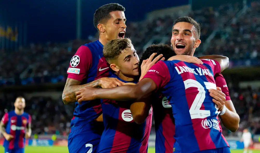 Barcelona sigue invicto en esta Champions League. Foto: EFE Barcelona sigue invicto en esta Champions League. Foto: EFE