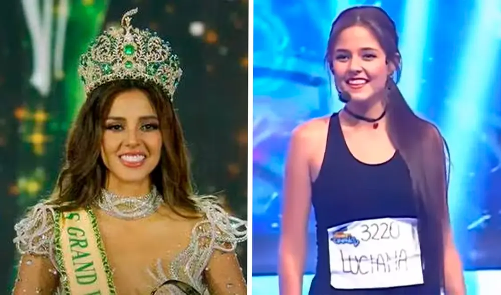 Luciana Fuster inició su carrera artística en 'Esto es guerra teens'. Foto: composición LR/captura de América TV Luciana Fuster inició su carrera artística en 'Esto es guerra teens'. Foto: composición LR/captura de América TV