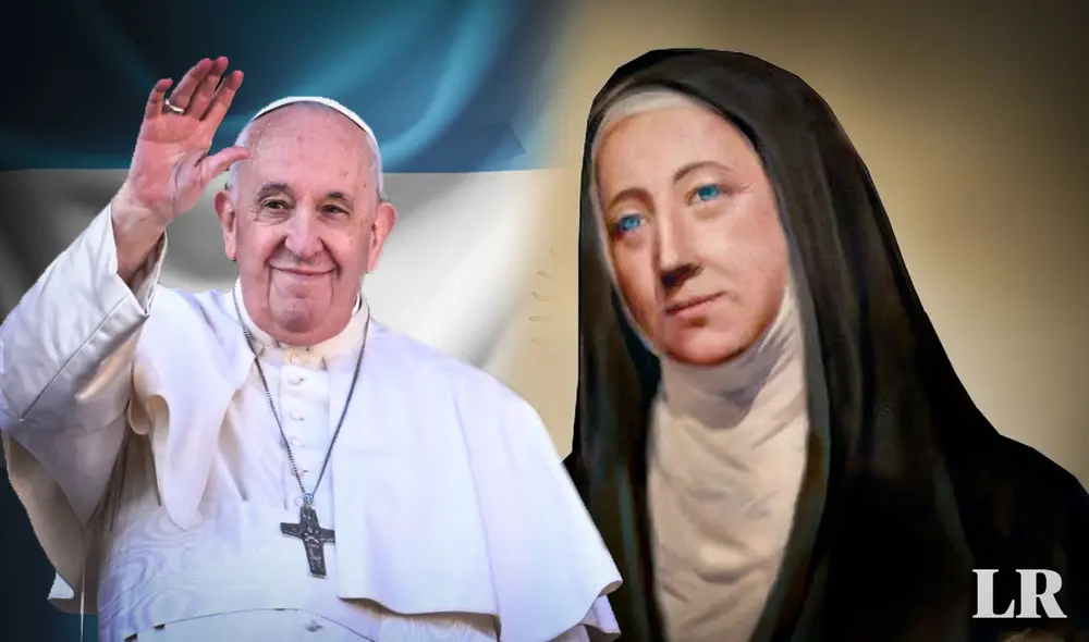 El papa Francisco presidirá la ceremonia de canonización de Mama Antula a inicios de 2024. Foto: composición LR/AFP - Video: Televisión Pública Noticias/YouTube El papa Francisco presidirá la ceremonia de canonización de Mama Antula a inicios de 2024. Foto: composición LR/AFP - Video: Televisión Pública Noticias/YouTube