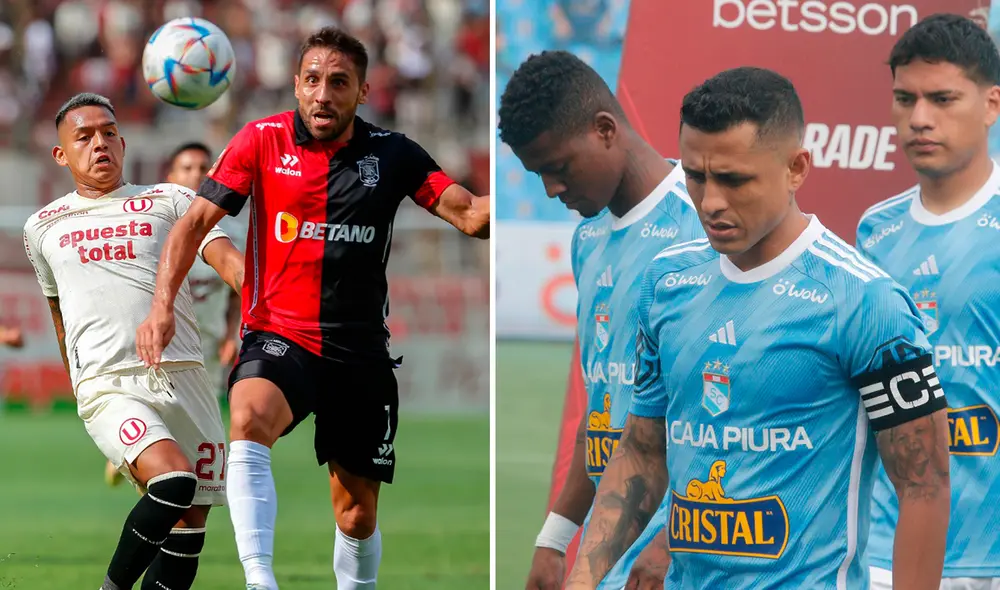 Universitario y Melgar tienen más puntos que Sporting Cristal en la tabla del Torneo Clausura. Foto: composición de LR/Antonio Melgarejo/Luis Jiménez Universitario y Melgar tienen más puntos que Sporting Cristal en la tabla del Torneo Clausura. Foto: composición de LR/Antonio Melgarejo/Luis Jiménez