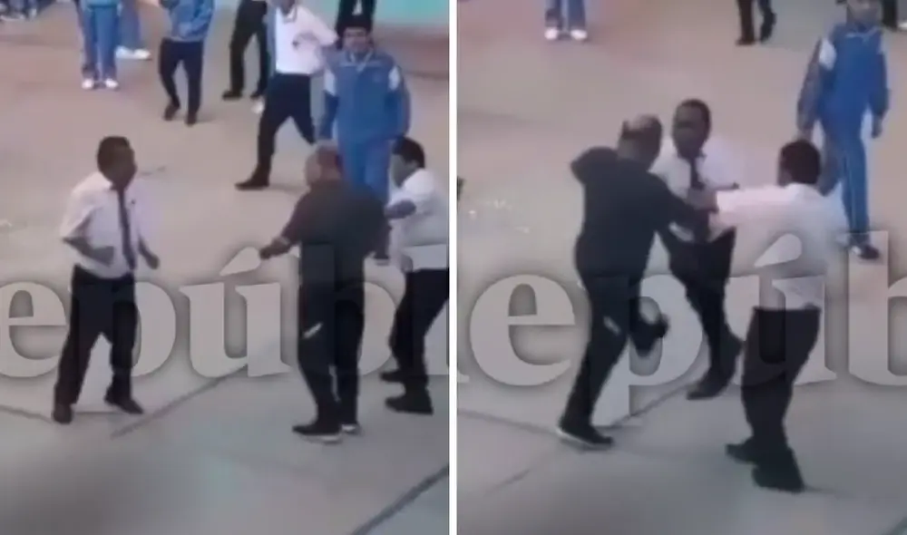 Titular de la UGEL-Chiclayo indicó que se está investigando el caso para hallar responsabilidades. Foto: composición LR/captura de video/La República - Video: Emmanuel Moreno/La República Titular de la UGEL-Chiclayo indicó que se está investigando el caso para hallar responsabilidades. Foto: composición LR/captura de video/La República - Video: Emmanuel Moreno/La República