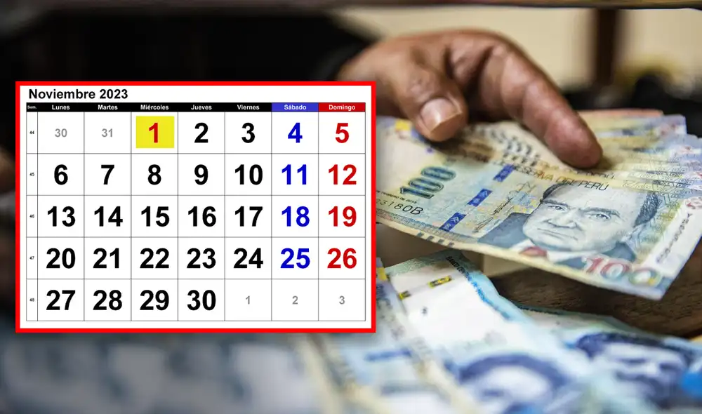Este 1 de noviembre será feriado a nivel nacional. Conoce cuál es el monto que debes percibir si laboras ese día. Foto: composición de Jazmín Ceras/Lr/calendarpedia/Andina Este 1 de noviembre será feriado a nivel nacional. Conoce cuál es el monto que debes percibir si laboras ese día. Foto: composición de Jazmín Ceras/Lr/calendarpedia/Andina