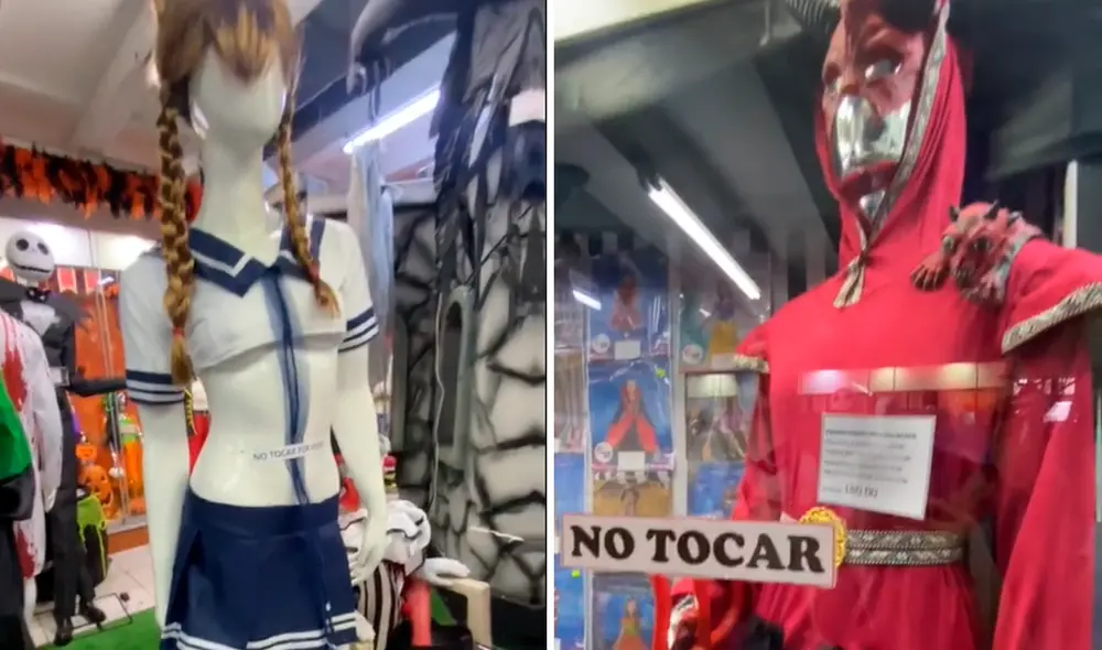 En este 2023 hay disfraces para asustar a las personas y generar atracción. Foto: composición LR/Giovanna_cv/TikTok