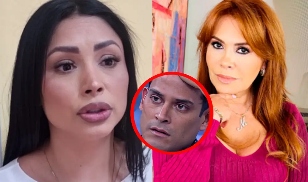 Pamela Franco señaló que iba a terapia desde hace mucho tiempo y ahora asiste su pareja. Foto: composición LR/URPI/Instagram/Magaly Medina