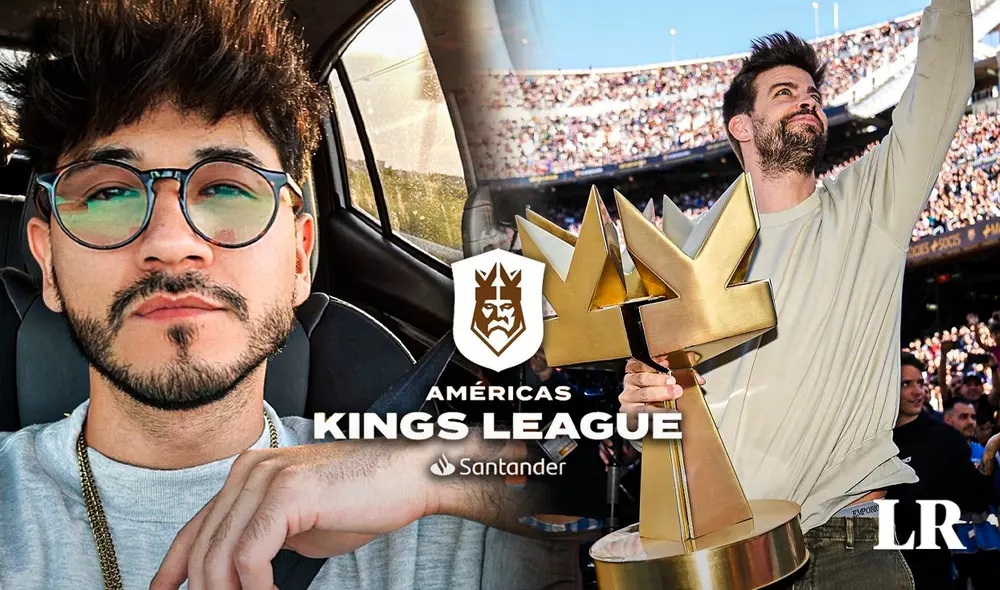 Andynsane estará en la Kings League, torneo que se celebrará a partir del próximo año en México. Foto: composición de Jazmin Ceras/LR/Andynsane/Kings League Andynsane estará en la Kings League, torneo que se celebrará a partir del próximo año en México. Foto: composición de Jazmin Ceras/LR/Andynsane/Kings League