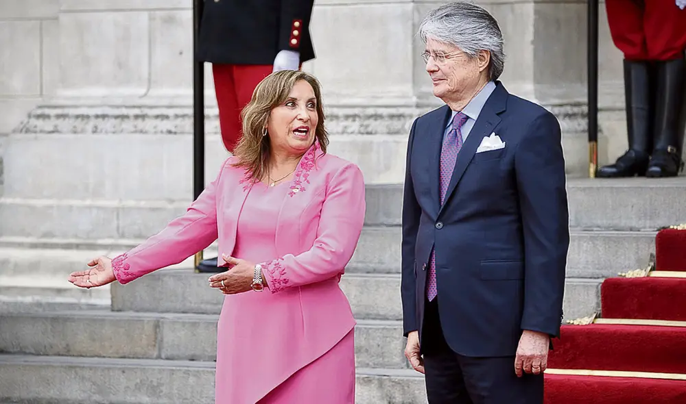 Desaprobación. Boluarte y Lasso con muy baja aceptación. Foto: difusión