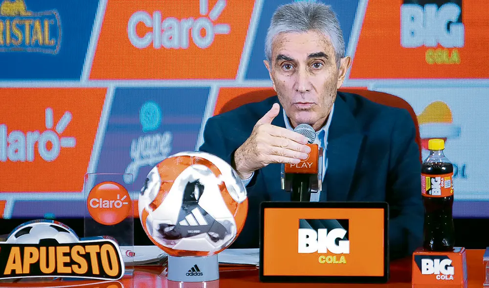 Sincero y directo. Oblitas no se calló nada y pidió al hincha seguir apoyando a la Bicolor. Foto: difusión