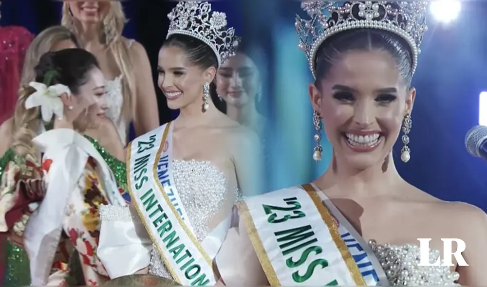Andrea Rubio es la representante de Venezuela en el Miss International 2023. Foto: composición LR de Fabrizio Oviedo/ Miss INternational