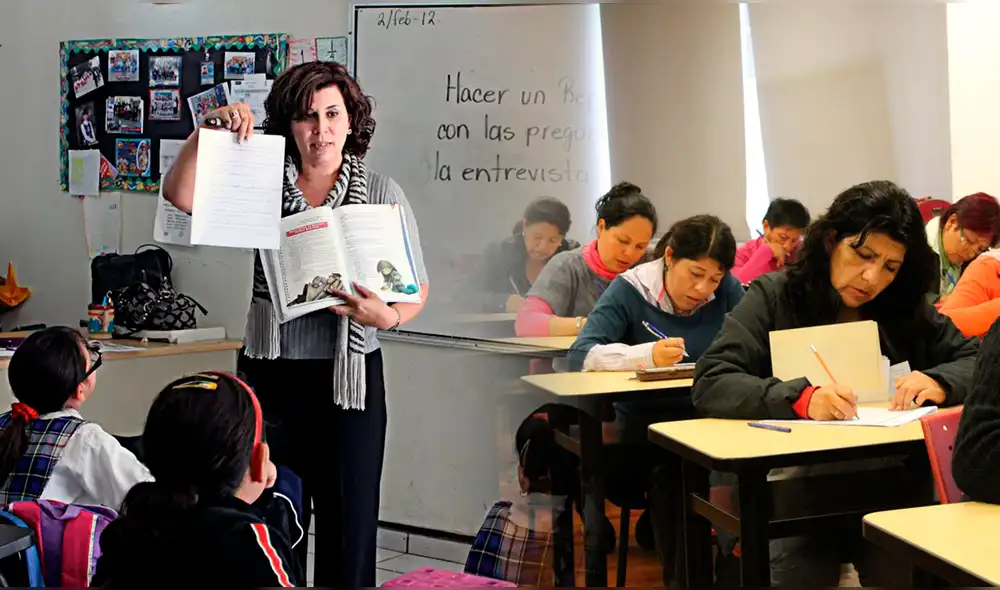 Sutep ha solicitado a las autoridades que el proceso del nombramiento docente se realice de manera eficaz y transparente. Foto: composición La República/ Siage/ Andina