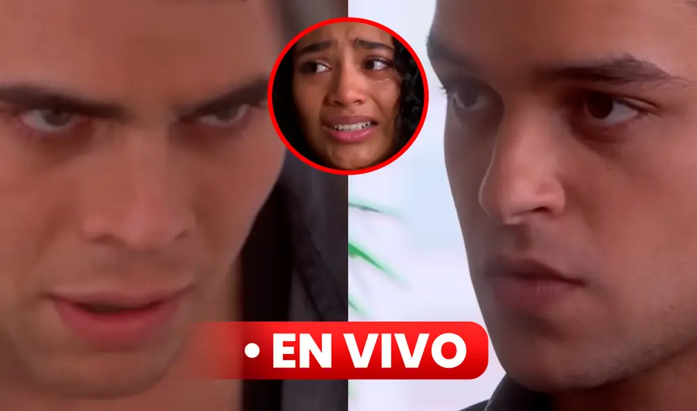 Benjamín amenazará la vida de Cristóbal luego de verlo dispuesto a rescatar a July en ‘Al fondo hay sitio’. Foto: composición LR/América TV Benjamín amenazará la vida de Cristóbal luego de verlo dispuesto a rescatar a July en ‘Al fondo hay sitio’. Foto: composición LR/América TV