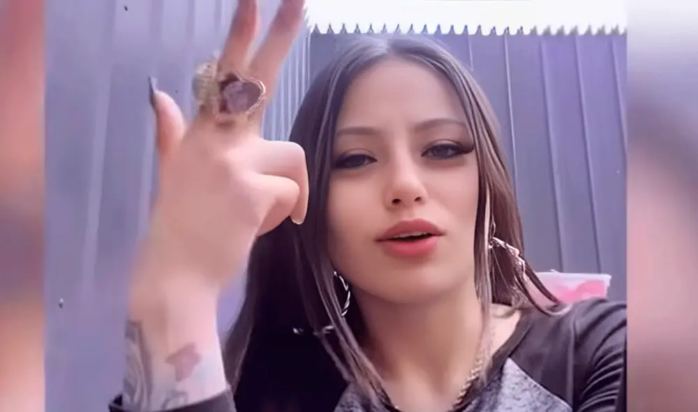 Sabrina Durán habría desarrollado una doble vida, dividiéndose entre el mundo del narcotráfico y las redes sociales. Foto: captura de TikTok/@juakinagusman