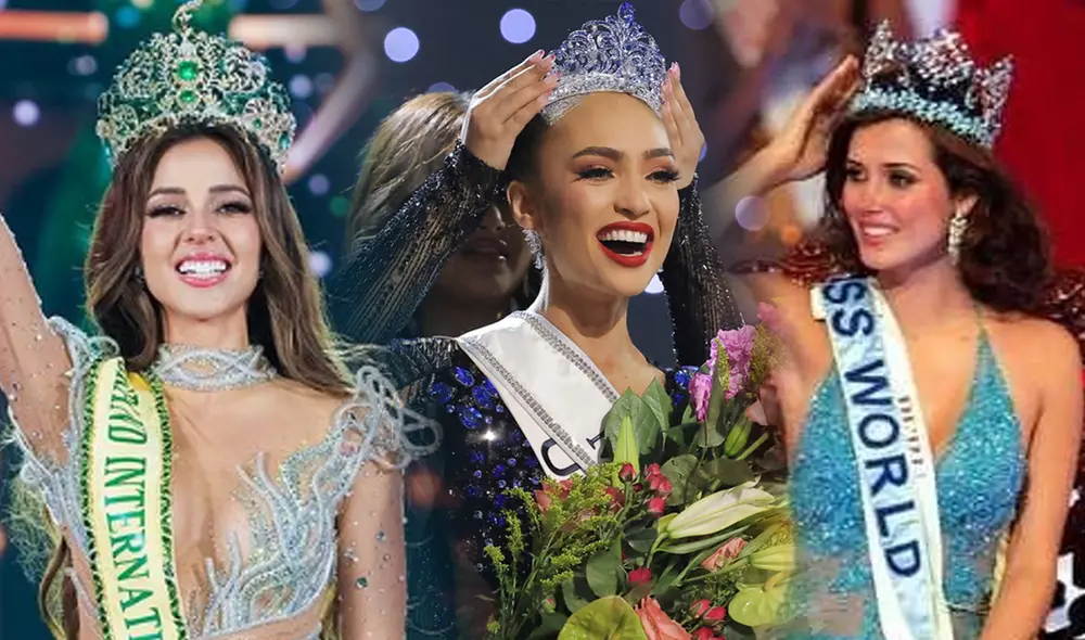 Conoce de qué trata los certámenes de belleza. Foto: composición LR/Miss Grand/Miss Universe/Miss World