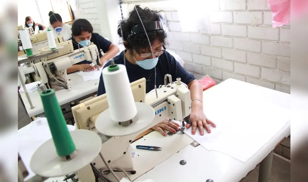 El sector textil podría generar más de un millón de puestos de trabajo. Foto: Andina El sector textil podría generar más de un millón de puestos de trabajo. Foto: Andina