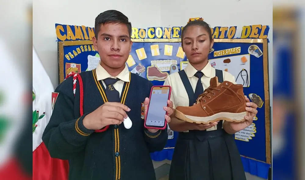 Alumnos del colegio Lizarzaburu presentaron el proyecto. Foto: Yolanda Goicochea/URPI-LR Alumnos del colegio Lizarzaburu presentaron el proyecto. Foto: Yolanda Goicochea/URPI-LR