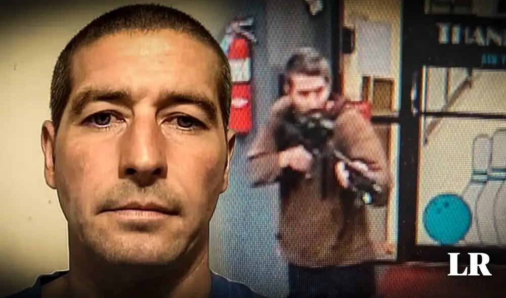 Robert Card, presunto autor del tiroteo en Maine, registra un ingreso a una institución mental este 2023. Foto: composición LR/The Telegraph - Video: La República - LR+