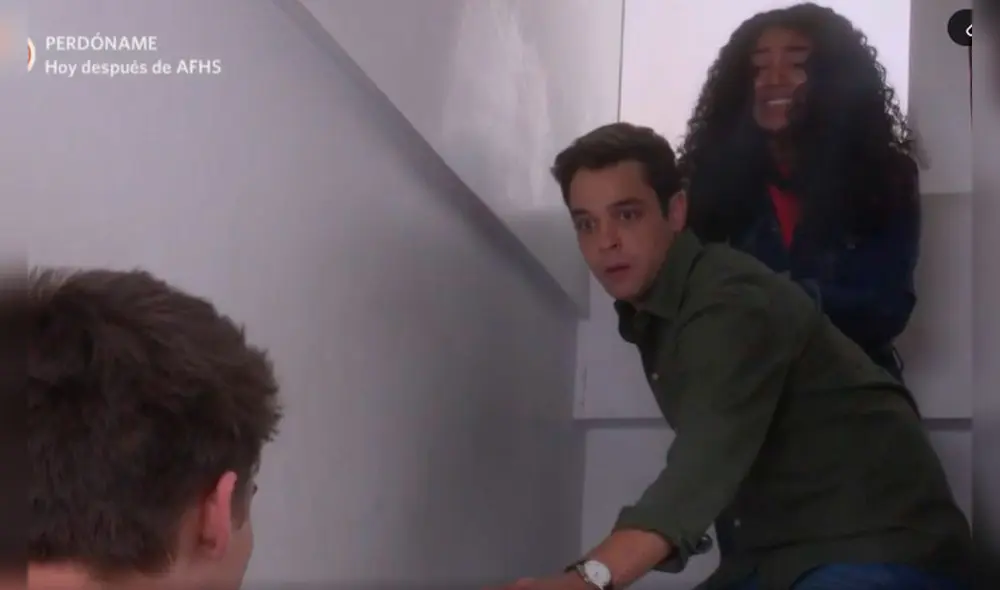 Cristóbal y July se salvaron de Benjamín en 'AFHS'. Foto: captura de América TV