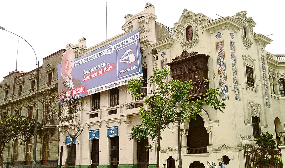 Pasado. La candidatura presidencial de De Soto impulsó a Avanza País el 2021, pero pronto el economista se desafilió. Foto: difusión Pasado. La candidatura presidencial de De Soto impulsó a Avanza País el 2021, pero pronto el economista se desafilió. Foto: difusión