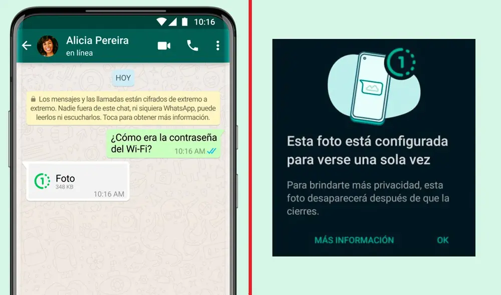 El truco se ha vuelto viral en redes sociales. Foto: WhatsApp/composición LR El truco se ha vuelto viral en redes sociales. Foto: WhatsApp/composición LR