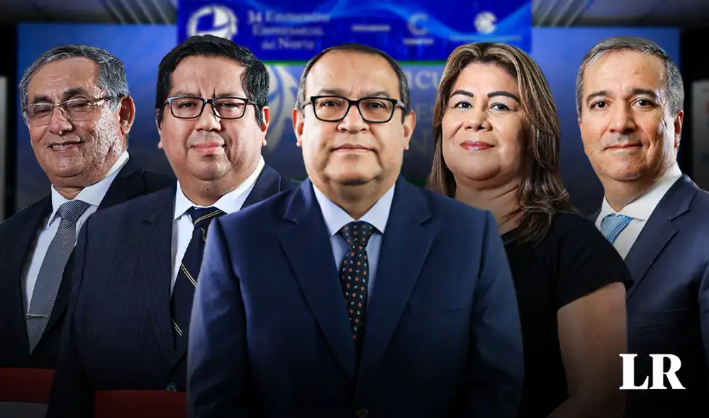 Encuentro Empresarial del norte se realizó del 25 al 27 de octubre, con la notoria ausencia de 5 ministros de Estado. Foto: composición de Jazmín Ceras/LR/Andina/Cámara de Comercio de La Libertad Encuentro Empresarial del norte se realizó del 25 al 27 de octubre, con la notoria ausencia de 5 ministros de Estado. Foto: composición de Jazmín Ceras/LR/Andina/Cámara de Comercio de La Libertad