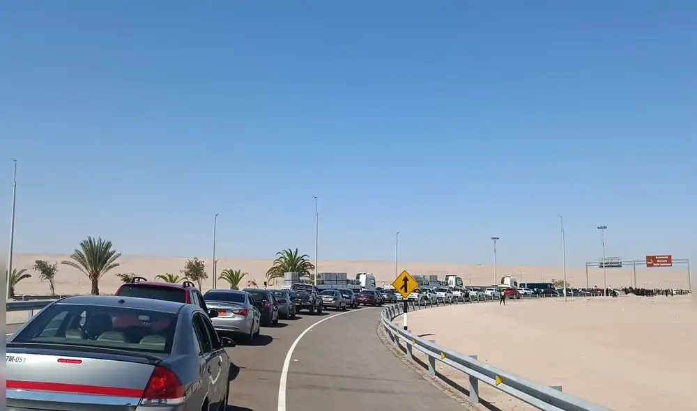 Son miles de chilenos los que emprendieron su viaje a Perú. Foto: Liz Ferrer/ La República Son miles de chilenos los que emprendieron su viaje a Perú. Foto: Liz Ferrer/ La República