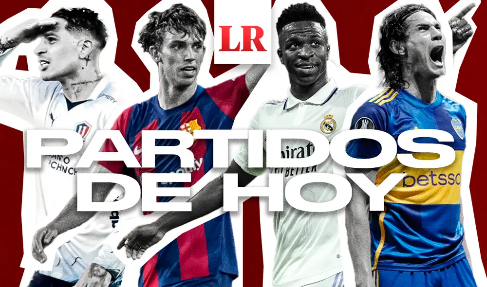 Partidos de hoy, 28 de octubre, del fútbol local e internacional. Foto: composición/La República