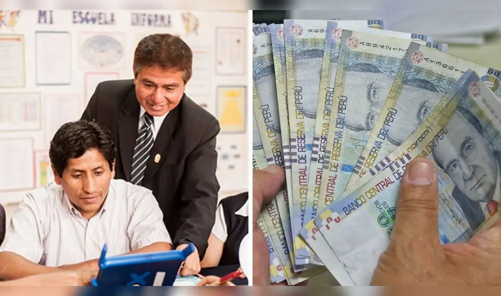 En total, el Minedu desembolsará S/96.275.520 para depositar el bono de S/220. Foto: composición LR En total, el Minedu desembolsará S/96.275.520 para depositar el bono de S/220. Foto: composición LR