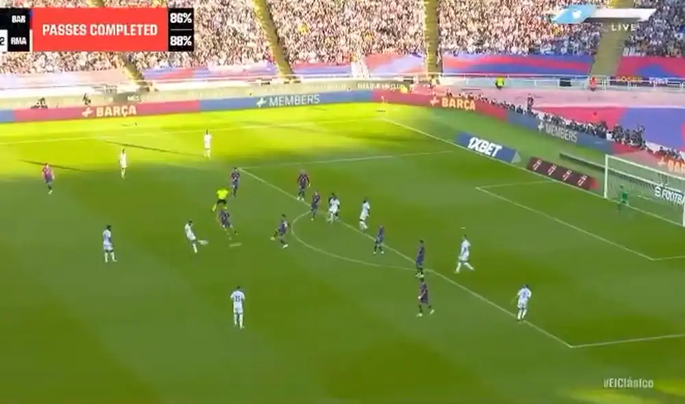 Jude Bellingham lleva 13 goles en 13 partidos con el Real Madrid. Foto: captura ESPN / Video: ESPN Jude Bellingham lleva 13 goles en 13 partidos con el Real Madrid. Foto: captura ESPN / Video: ESPN