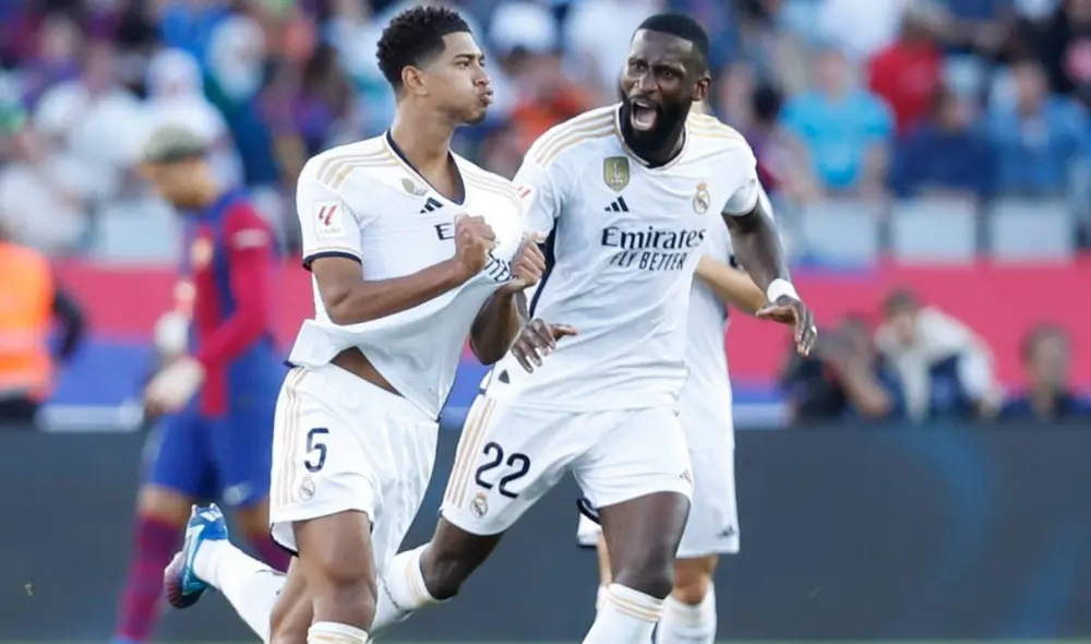 Real Madrid le dio vuelta al Barcelona y es líder de LaLiga. Foto: EFE Real Madrid le dio vuelta al Barcelona y es líder de LaLiga. Foto: EFE