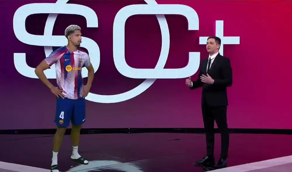 El defensor uruguayo fue titular en la derrota de los azulgranas ante el Madrid por la fecha 11 de LaLiga. Foto: captura/ESPN El defensor uruguayo fue titular en la derrota de los azulgranas ante el Madrid por la fecha 11 de LaLiga. Foto: captura/ESPN